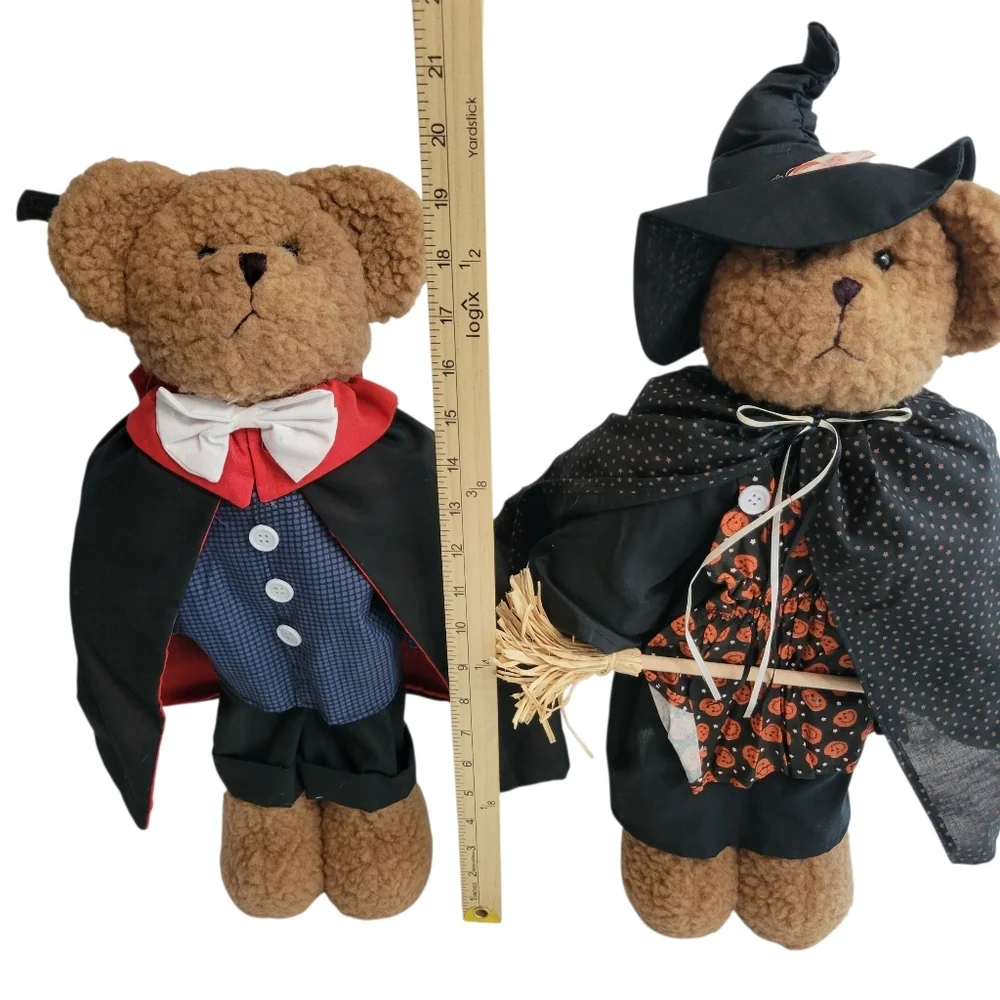 Vintage Terrys Village Witch and Vampire‎ Bears 20